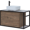 Aquanet 261660 Тумба Nova Lite LOFT 90 L цв. дуб рустикальный (261660)