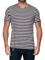 Купить футболку-тельняшку - Магазин тельняшек.ру 8-800-700-93-18Футболка-тельняшка прямая (черная полоса) в Магазине тельняшек