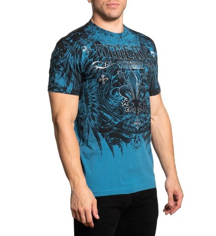 Xtreme Couture | Футболка мужская GILDED HERALDRY X1959 от Affliction правый бок