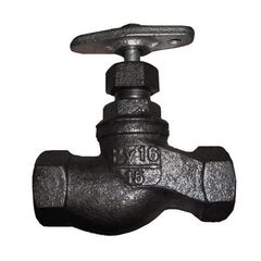 Клапан запорный (вентиль) чугунный 15ч8под 15ч18п, DN 32, муфта-муфта