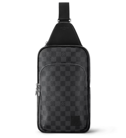 Сумка-слинг Louis Vuitton Avenue NM канва Damier Graphite
