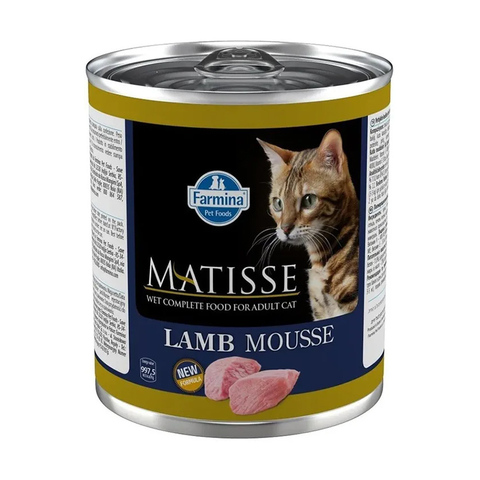 Мусс Farmina MATISSE CAT MOUSSE LAMB с ягнёнком для кошек 300 г (Матисс) 05.26