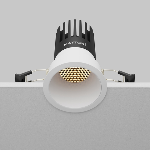 Встраиваемый светодиодный светильник Maytoni Dip DL118-15W-2.7K-W