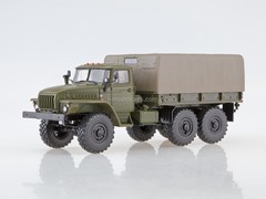 Ural-4320 6x6 Army truck with awning khaki 1:43 Our Trucks #1 (limited edition)