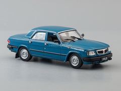 GAZ-3110 Volga 1997  aquamarine 1:43 DeAgostini Auto Legends USSR #257