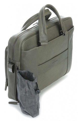 Сумка Piquadro Black Square, зелёный, кожа натуральная (CA2849B3/VE)