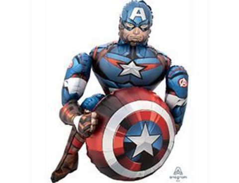 А Ходячая фигура, Капитан Америка, Мстители, 34