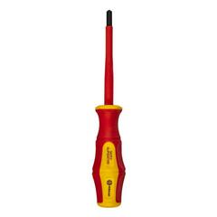 Отвертка диэлектрическая КОБАЛЬТ Ultra Grip FL/PZ-2 х 100 мм CR-V, двухкомпонентная рукоят (799-734)