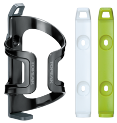 Флягодержатель Topeak DualSide Cage EX, Dark Grey / White / Green