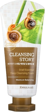 Welcos Kwailnara Snail Essential Deep Cleansing Foam Пенка для умывания