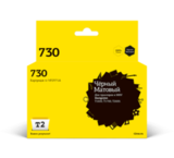 Картридж T2 IC-HP2V71A №730 для HP DesignJet T1600, T1700, T2600 (300мл.) черный матовый, с чипом
