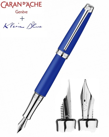 Ручка перьевая Caran d’Ache Leman Klein Blue® LE, M (4799.648)