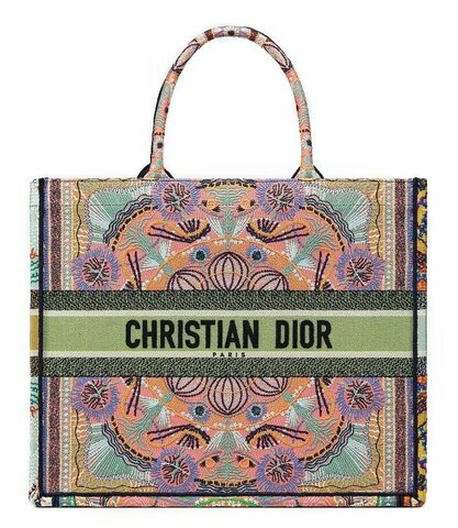 Сумка Dior Book Tote салатовый/зеленый