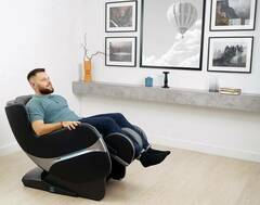 Массажное кресло Casa&More Sigma Черно-Серое