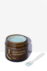 JS Маска-скатка д/лица с голубой спирулиной для чувствительной кожи 65мл