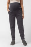 Утепленные спортивные брюки для беременных 15229 темно-серый