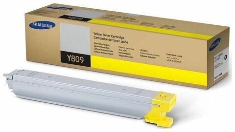 Тонер-картридж Samsung CLT-Y809S оригинальный желтый Yellow 15K для CLX-9201, CLX-9201NA, CLX-9251NA, CLX-9301NA