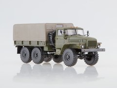 Ural-4320 6x6 Army truck with awning khaki 1:43 Our Trucks #1 (limited edition)