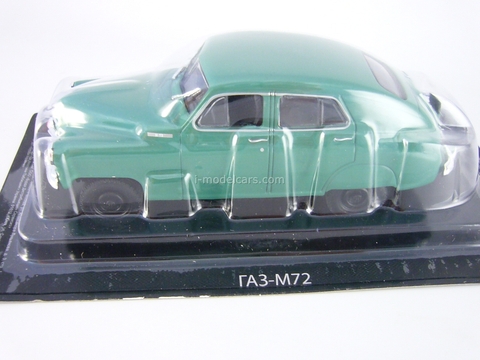 GAZ-M72 green 1:43 DeAgostini Auto Legends USSR Best #28