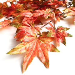 №3 ИР Листья клена на ветке 70 см, 15 листьев по 10-17 см, набор 3 шт.