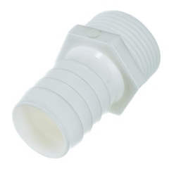 Штуцер для шланга QUATTRO ELEMENTI внеш. резьба 1