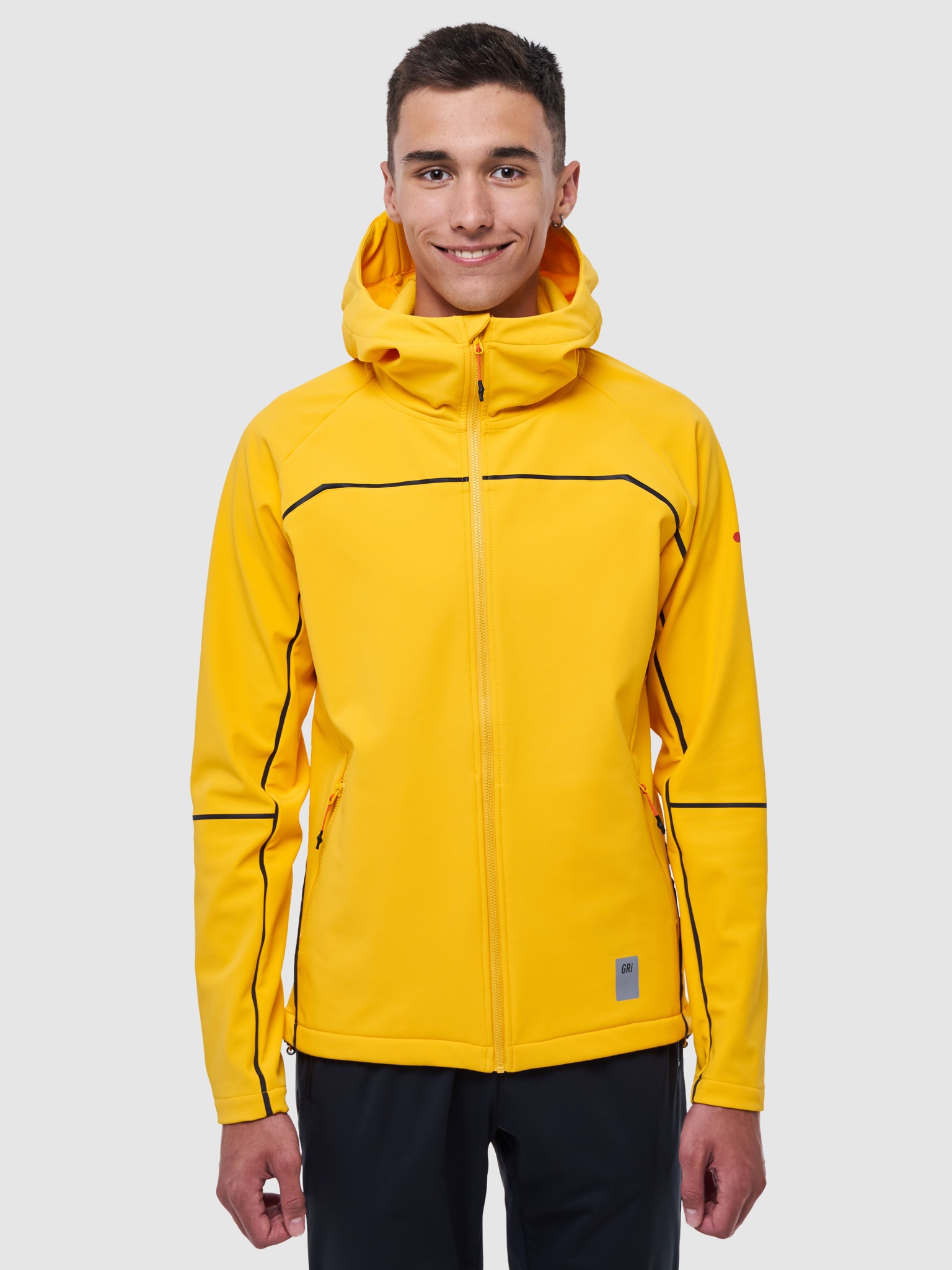 Куртка мужская GRI Темп 4.0 жёлтая