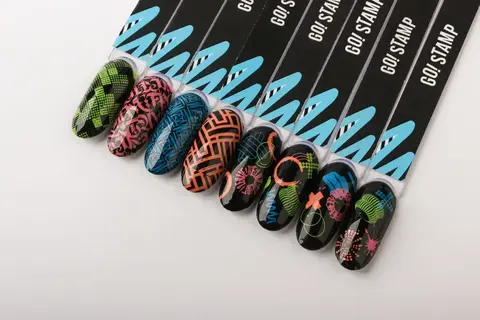 Пластина для стемпинга GO STAMP 080 Zigzag by @mariapetzak