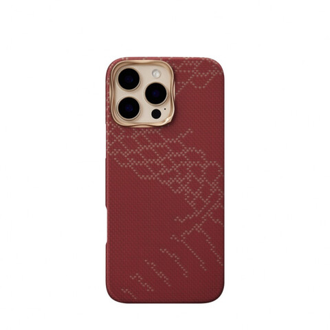 Чехол Pitaka Tactile Woven для iPhone 16 Pro, Солнечный день | Sunny Day
