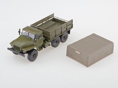 Ural-4320 6x6 Army truck with awning khaki 1:43 Our Trucks #1 (limited edition)