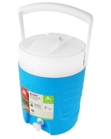 Изотермический пластиковый контейнер Igloo 2 Gal Cyan blue