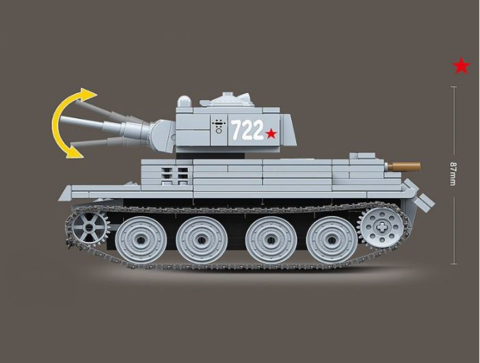Конструктор Танки Второй Мировой войны Советский Танк БТ-7