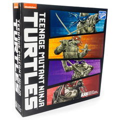 Набор фигурок BST AXN: Teenage Mutant Ninja Turtles (IDW Comic Black & White) (SDCC 2023 Exc)