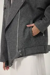 Косуха из шерсти, графит
