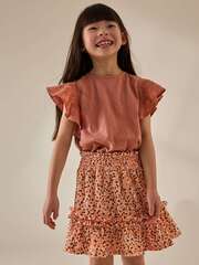 Юбка для девочки Next AH9-468, Персиковый
