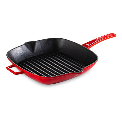 Сковорода-гриль LAVA 26см 1.85л красная