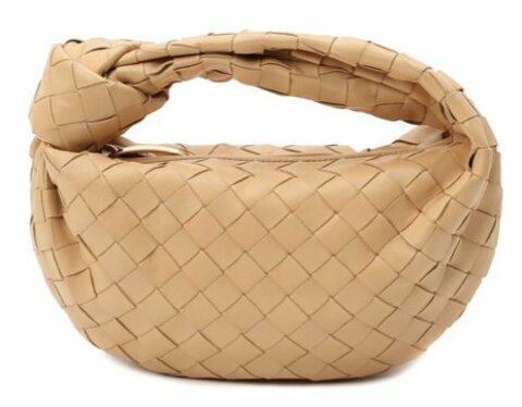 Сумка Bottega Veneta Mini Jodie бежевый