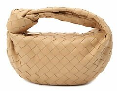 Сумка Bottega Veneta Mini Jodie бежевый