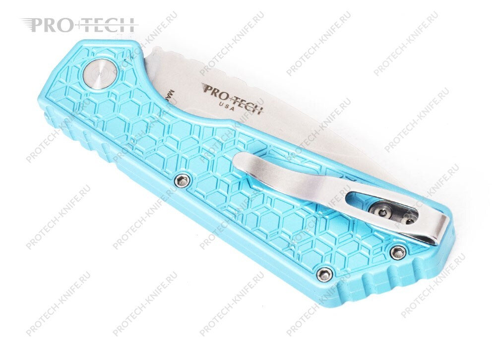 Нож Pro-Tech Strider PT205 Gridlock LTD T.Blue Magnacut - фотография 