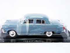 GAZ-21R Volga third series 1962 gray-blue 1:43 DeAgostini Auto Legends USSR #208