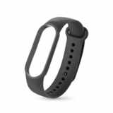 Силиконовый ремешок Silicon Loop для Xiaomi Mi Band 7 (Темно-серый / Dark grey)