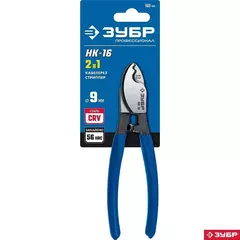 ЗУБР НК-16, d 9 мм, 160 мм, кабелерез, Профессионал (23343-15)