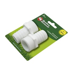 Штуцер для шланга QUATTRO ELEMENTI внеш. резьба 1