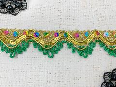 Тесьма люрекс, ш. 3,5 см.