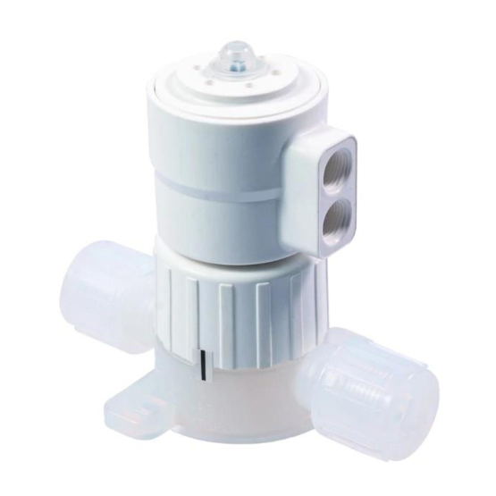 LVM20-025PF-6D-F01-XRV01   2/2 хим.стойкий клапан Н.3, G1/8'', 12VDC PTFE, FFKM