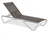 Шезлонг-лежак металлический Wave тортора Турция
