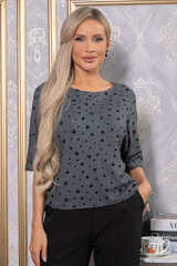 Джемпер трикотажный Лесси (серый) Б14763-10М LT Collection