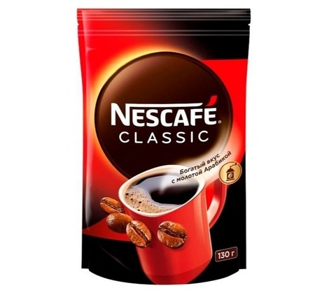 Кофе Нескафе Классик пакет 130гр