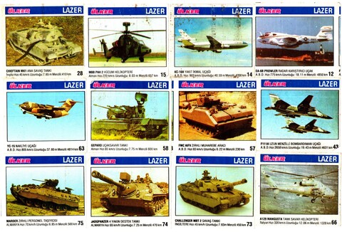 Вкладыш ULKER Lazer (набор 20 штук)