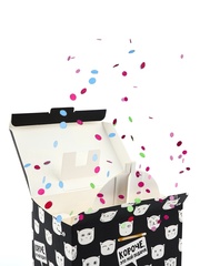 Коробка-бум самосборная одиночная, Прямоугольник, 18*13*11 см, «Это мой подарок», 1 шт.