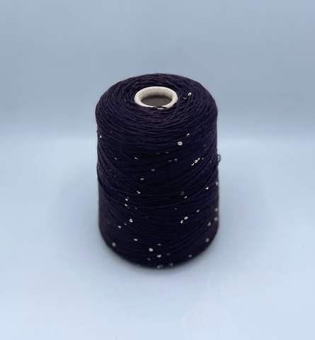 Tollegno, Harmony paillettes, 420м/100гр. 97% Меринос,3% Полиэстер(пайетка) , цвет-Коричневый(501), 37048